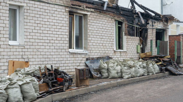 Professional Smoke Damage Removal technician working in Annapolis, MD